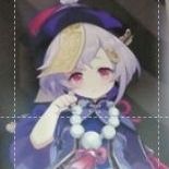 原神周邊 七七 全彩掛軸